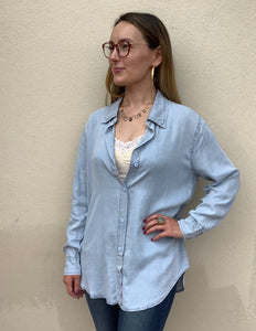 Claire Denim Blouse