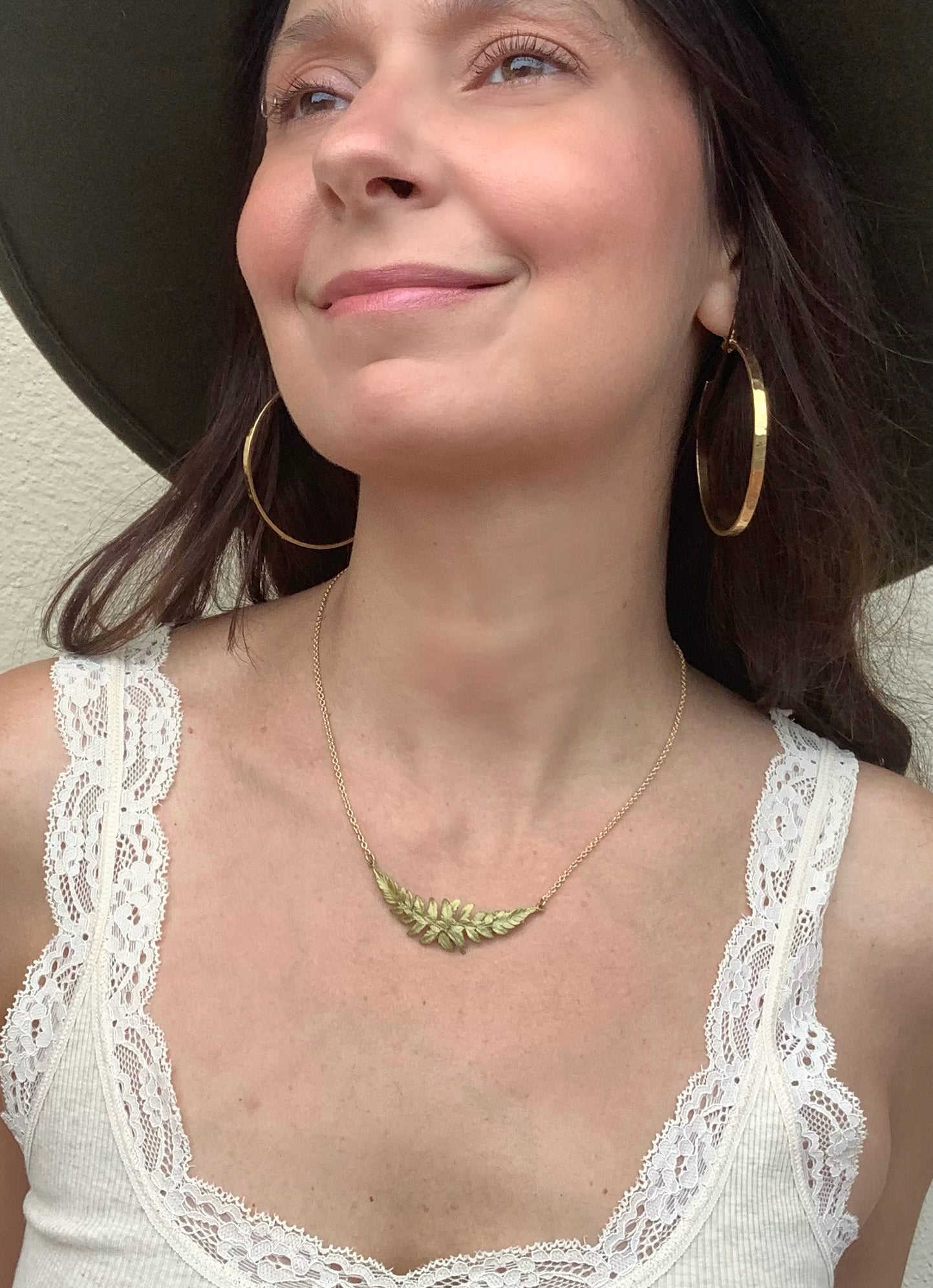 Double Fern Necklace