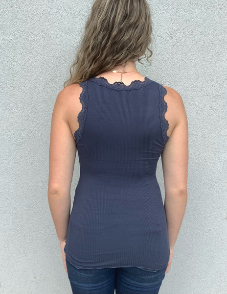 Midnight Lace Tank