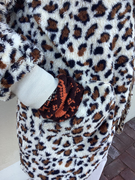 Cheetah Hoodie Jacket