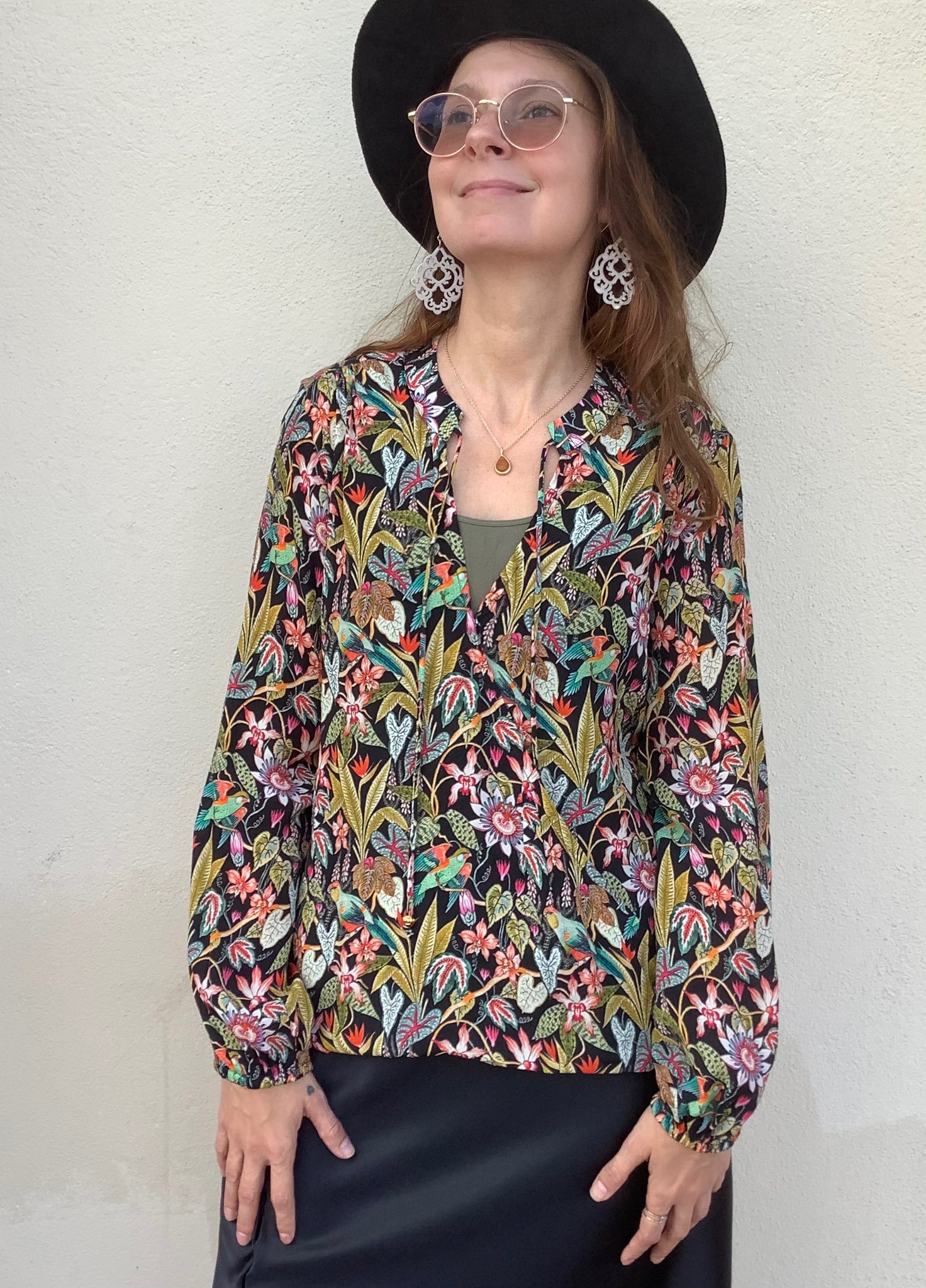 Passion Flower Blouse