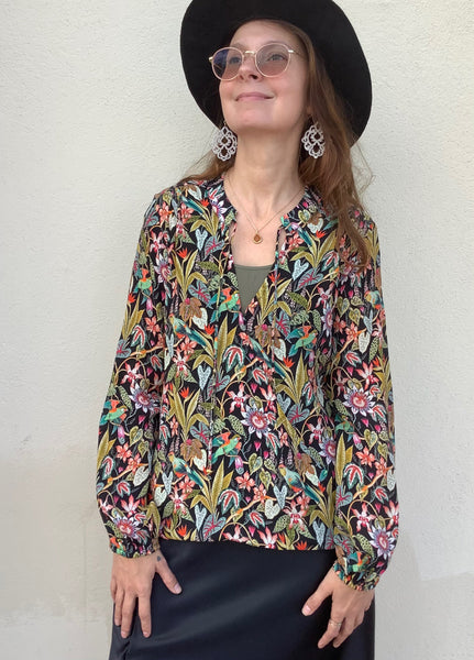 Passion Flower Blouse