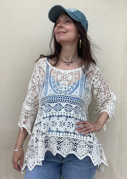 Oceana Crochet Top