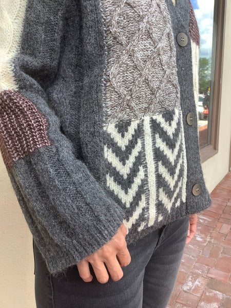 Collage Cardigan