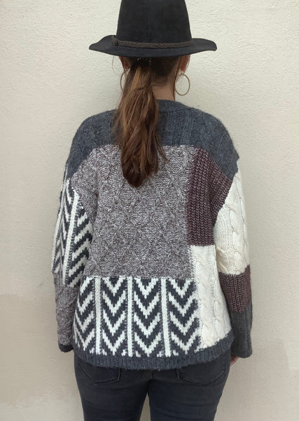 Collage Cardigan