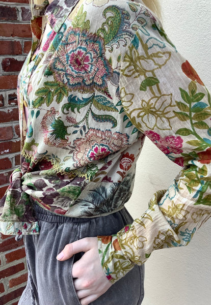 Patchouli Patchwork Blouse