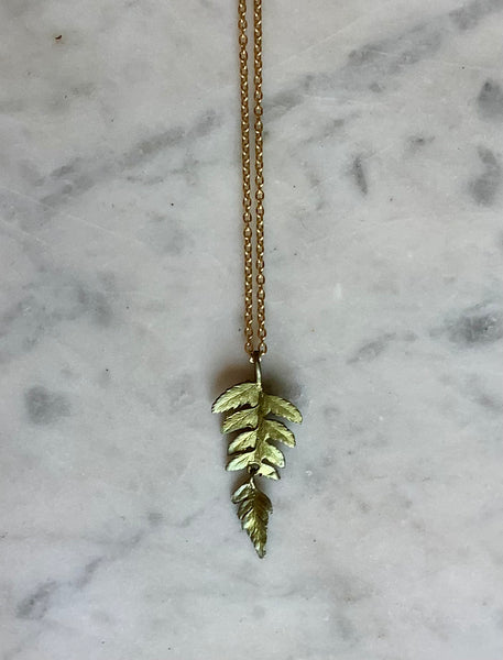 Fern Leaf Necklace