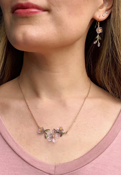 Peach Blossom Necklace