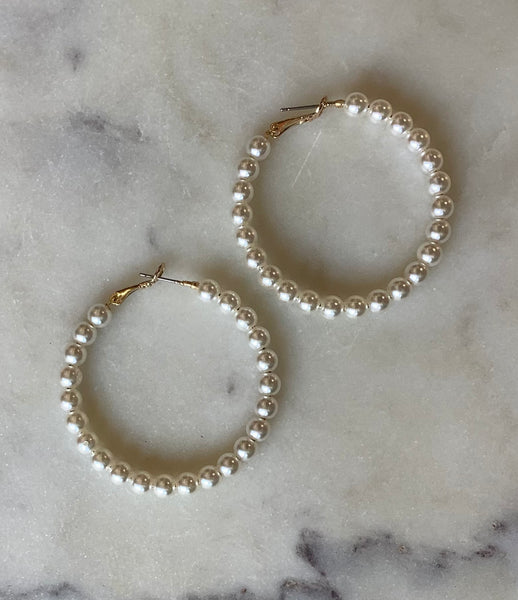 Oceania Pearl Hoops