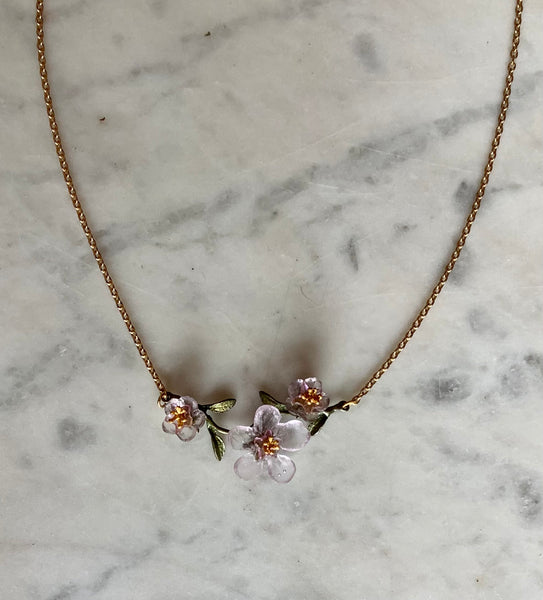 Peach Blossom Necklace