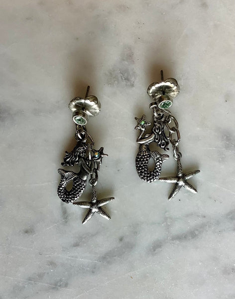 Mermaid/Starfish Earrings