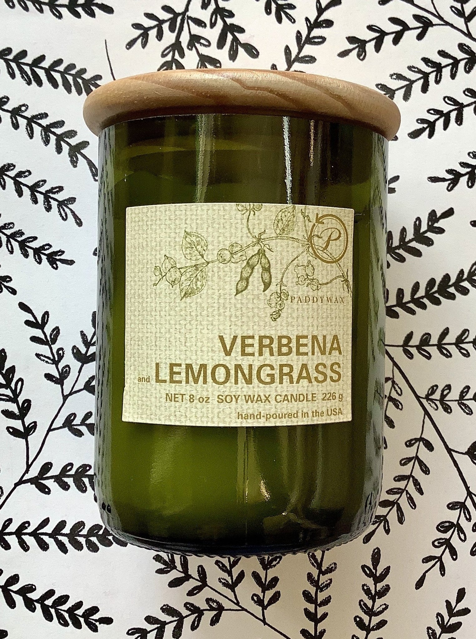 Verbena/Lemongrass Soy Candle