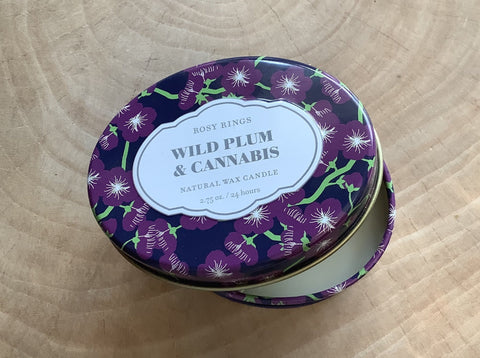 Wild Plum/Cannabis Soy Candle