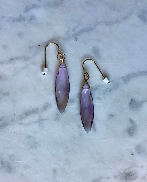 Dagger Stone Earrings