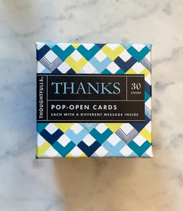 Pop-Up Thanks Cards