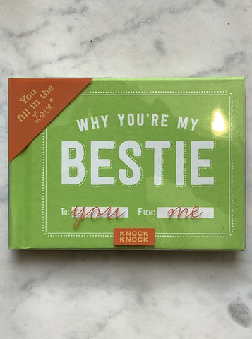 Bestie Fill-in Book