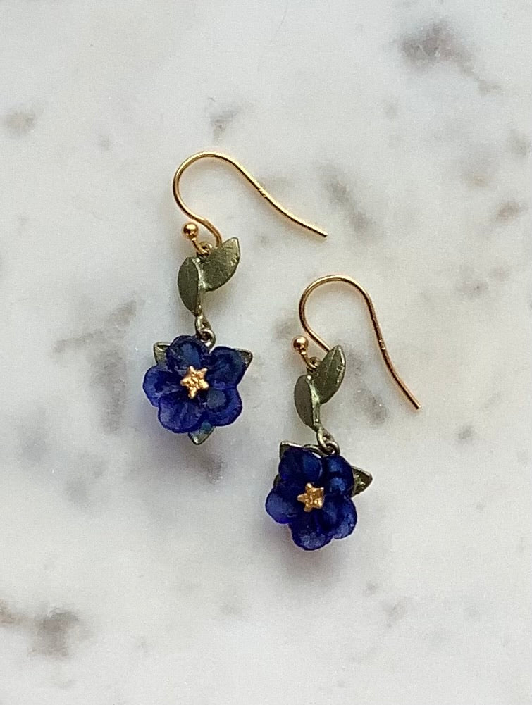 Blue Violet Earrings
