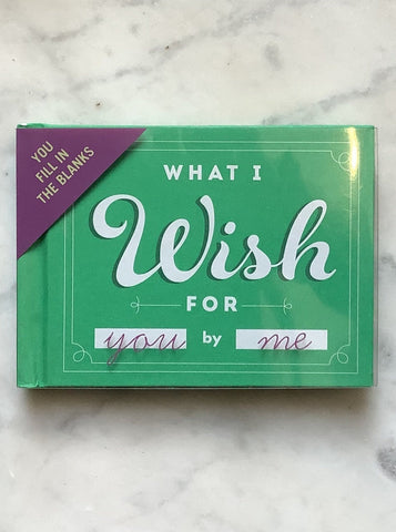 Wish Fill-in Book