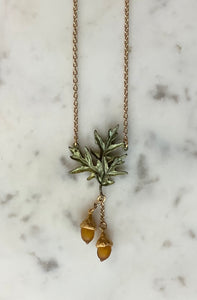 Acorn Duo Necklace