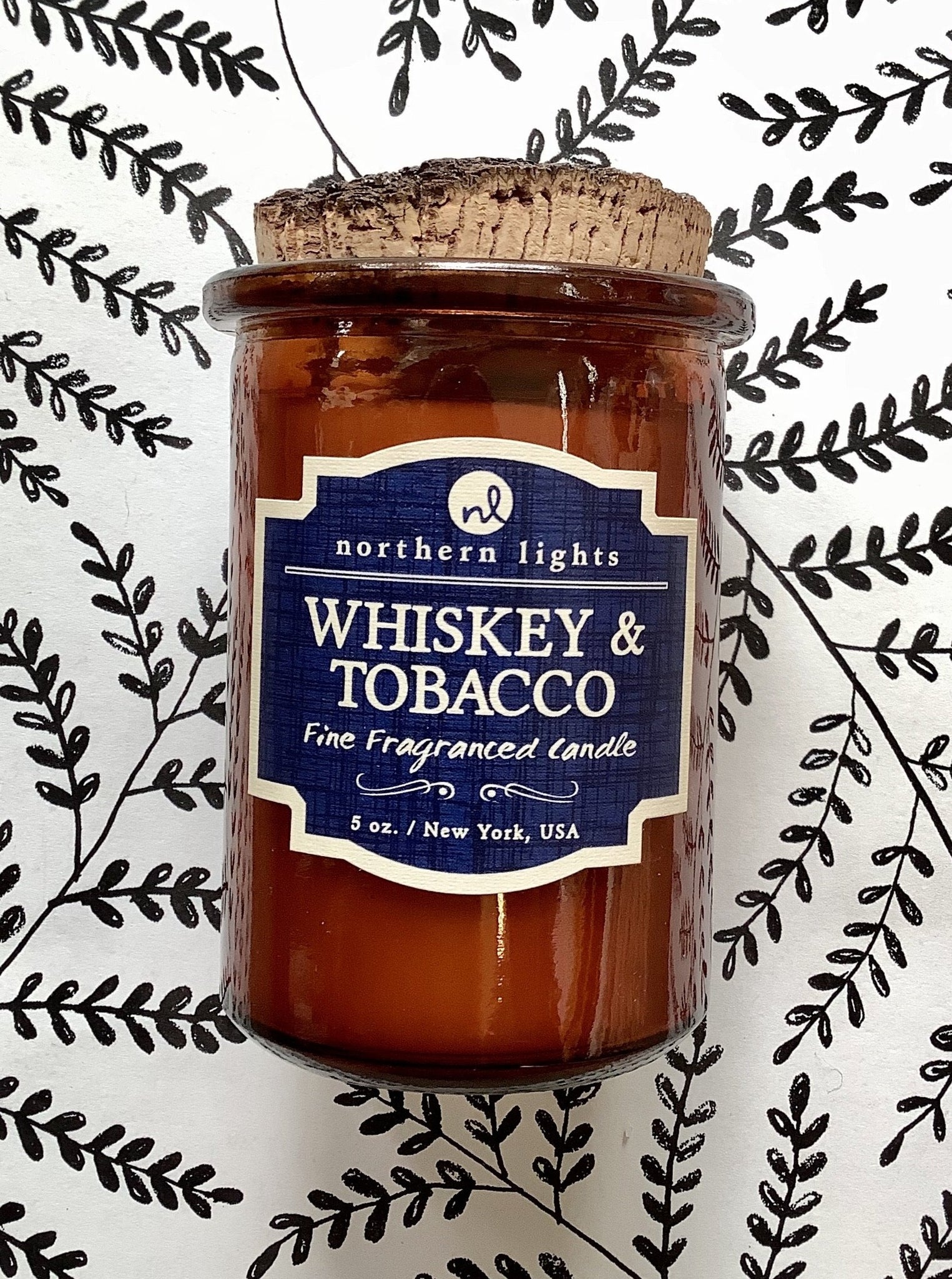 Whiskey/Tobacco Soy Candle