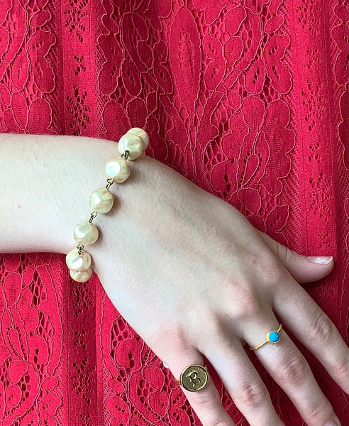 Baroque Pearl Bracelet