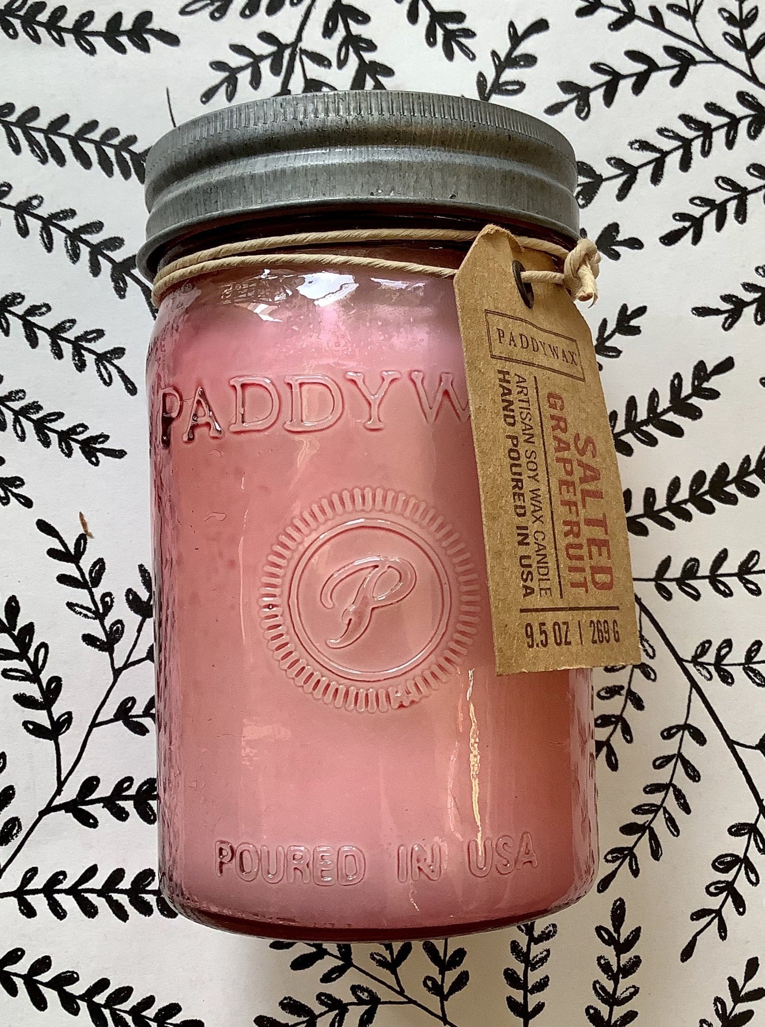 Salted Grapefruit Soy Candle