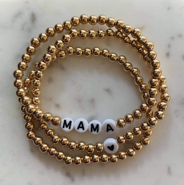 Heart Mama Bracelet set