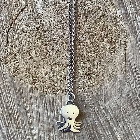 Petite Octopus Necklace