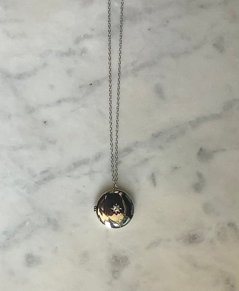 Signet Locket Necklace