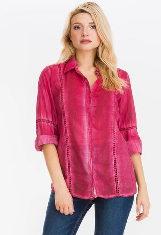 Mineral Washed Blouse