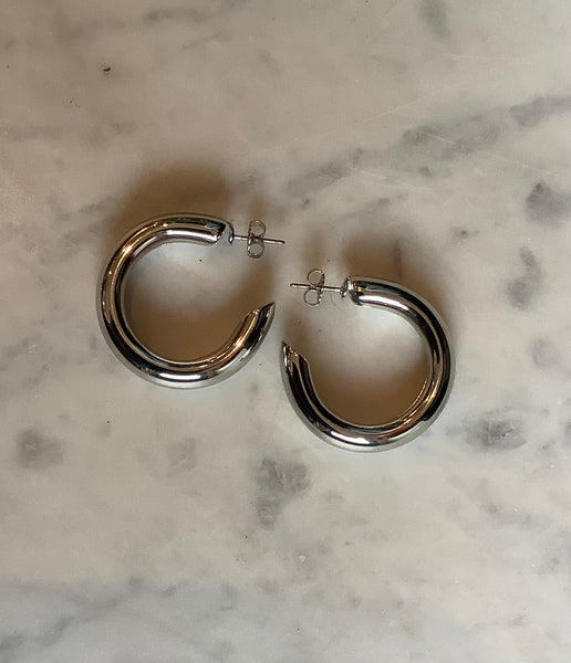 Deco Hoop Earrings